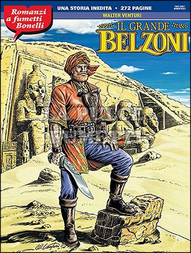 ROMANZI A FUMETTI BONELLI #    10: IL GRANDE BELZONI